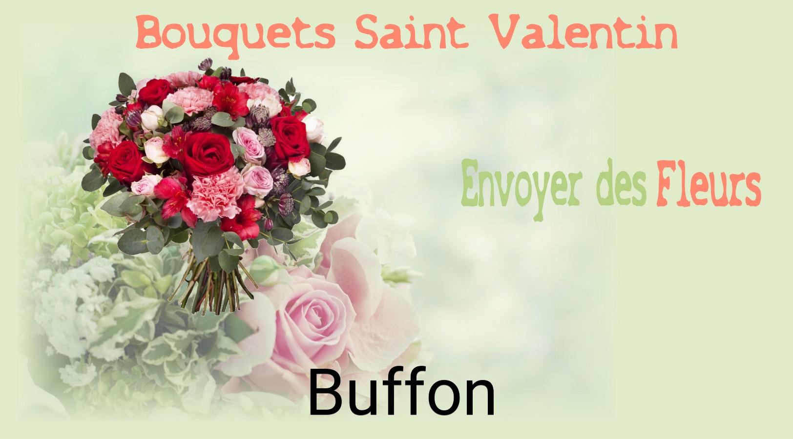 Roses de Saint-Valentin livrées à Buffon